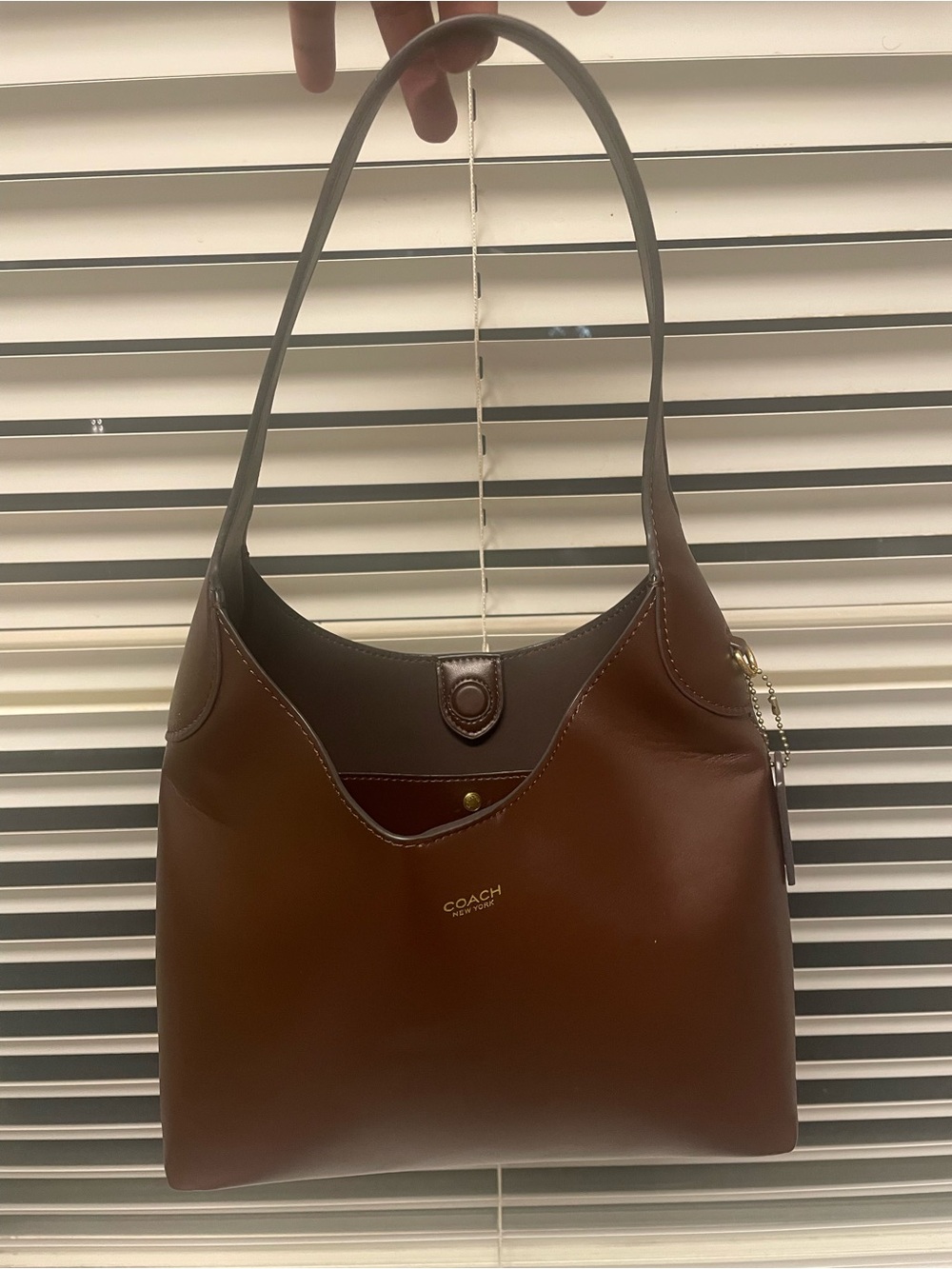 Coach Brooklyn 28 Brown Leather  Shoulder Bag - gently used few times